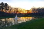 Enjoy Iridescent Sunsets from Your Lake Front Home - Back Yard Looks Out Over Fountains and Trees.  
